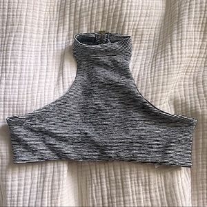 Beach Riot + Stone Cold Fox high neck bikini top